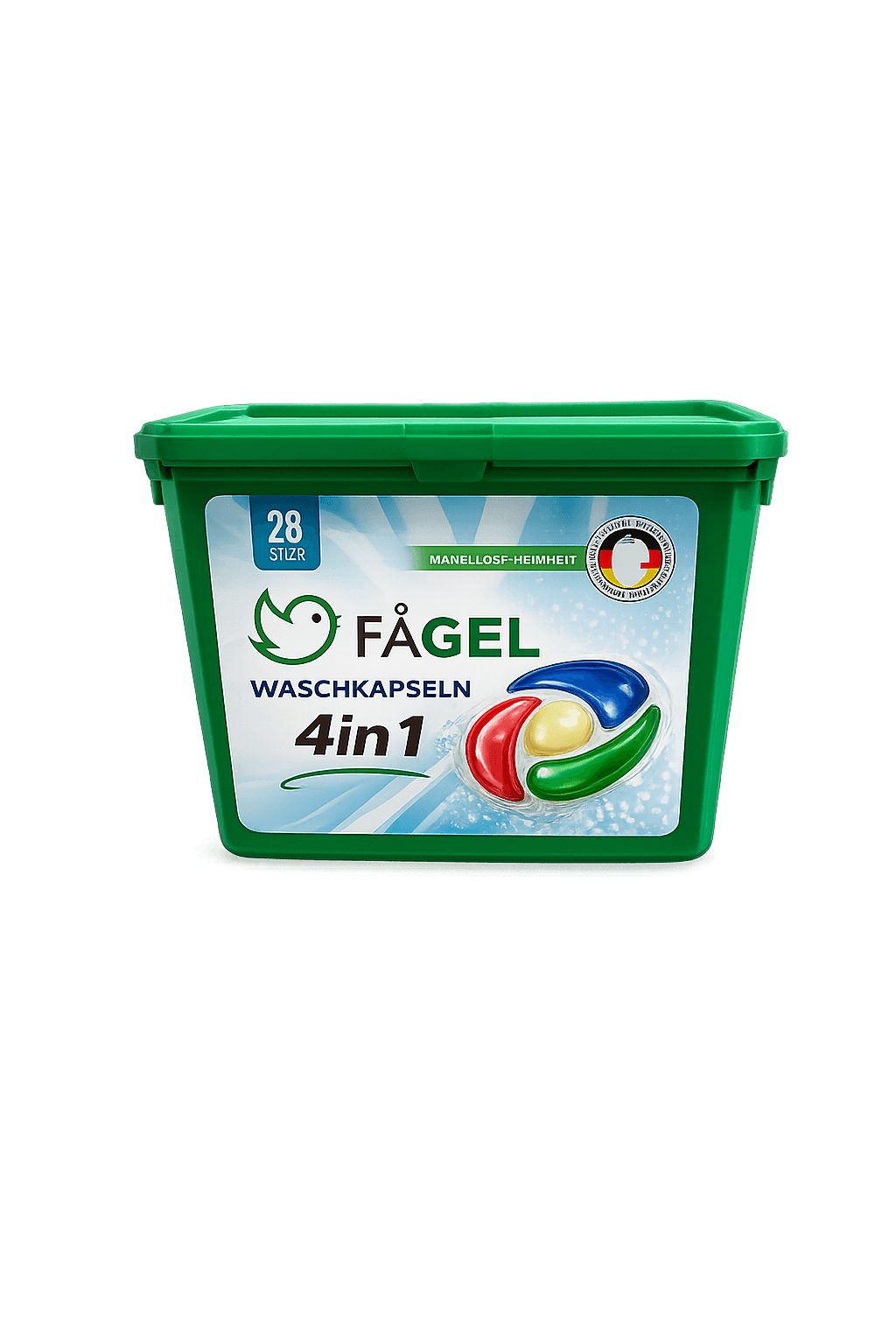 Washing capsules Fagel 4 w 1 (plastik box 28 szt)