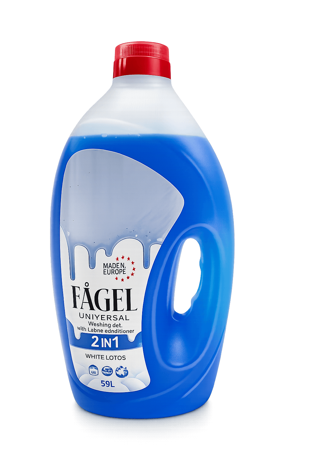 Washing gel FAGEL blue 5.9L 2x1 (Uniwersal)