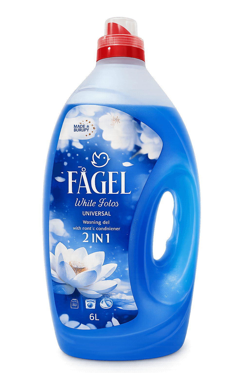 Washing gel FAGEL blue 6.0 L 2x1 (Uniwersal)